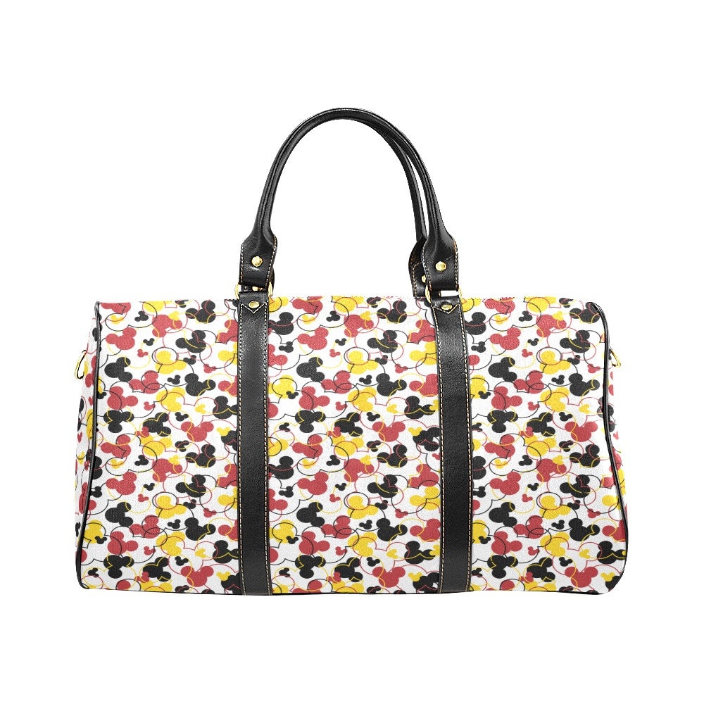 Classic Mickey Confetti Duffel Bag - Disney Trip Bag - Mouse-fetti