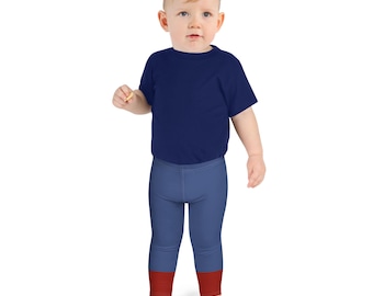 Captain America - Super Hero - Halloween - Costume Leggings - U.S. EXPRESS OPTION Kid's Leggings - Cosplay - Spider Friends
