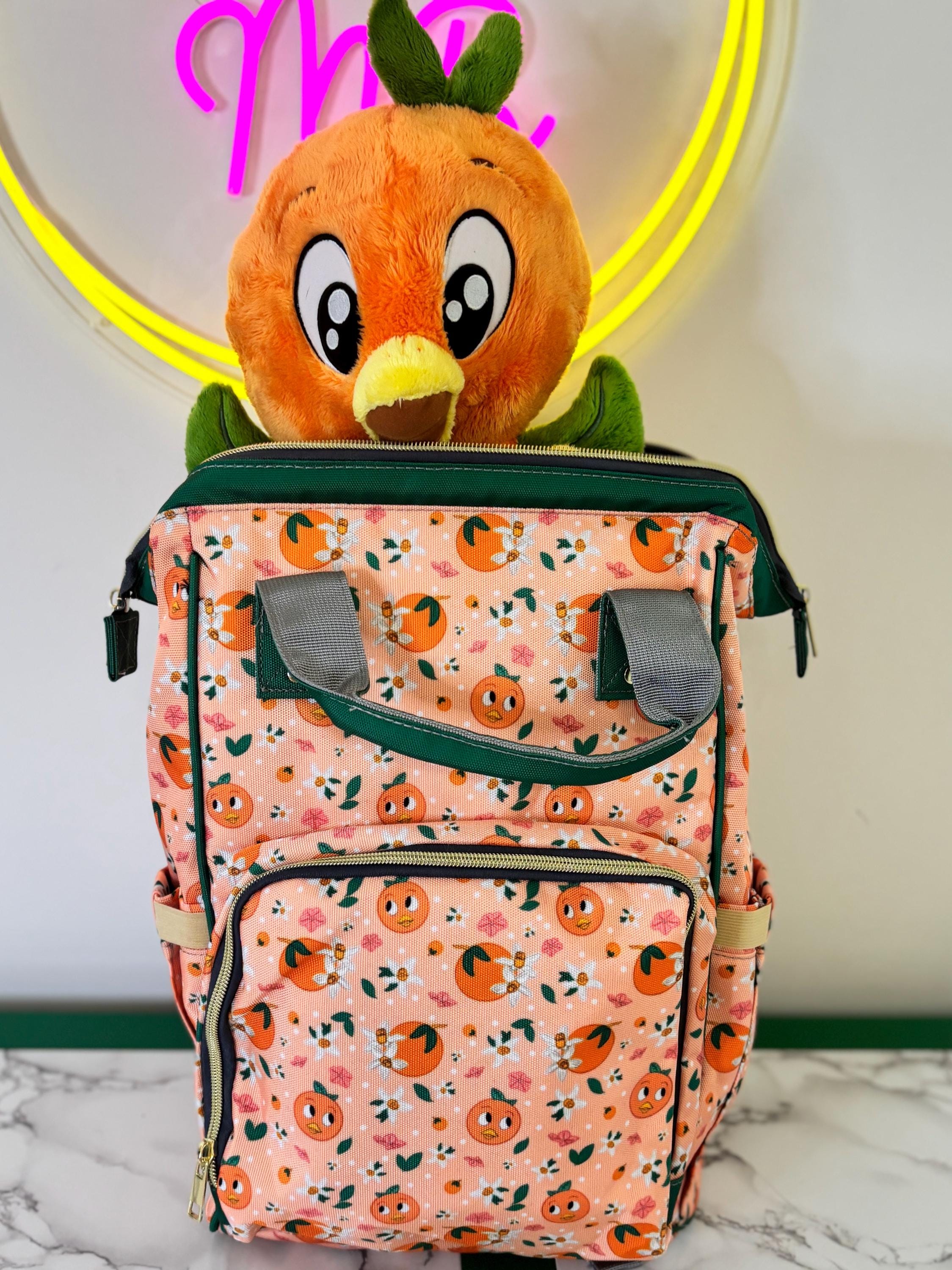 Bird Print Backpack - Etsy