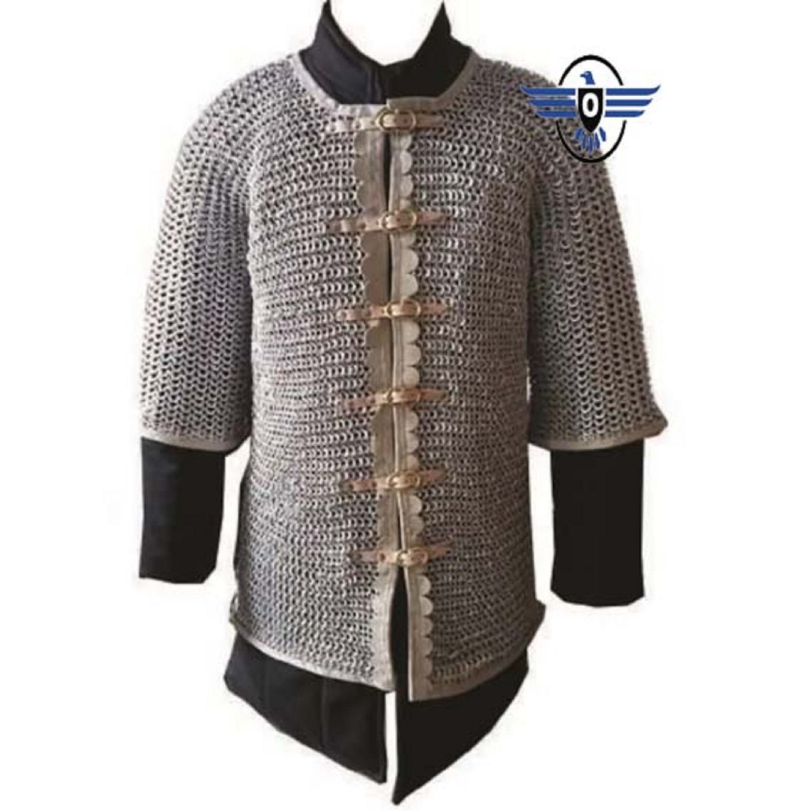 chainmail print t shirt