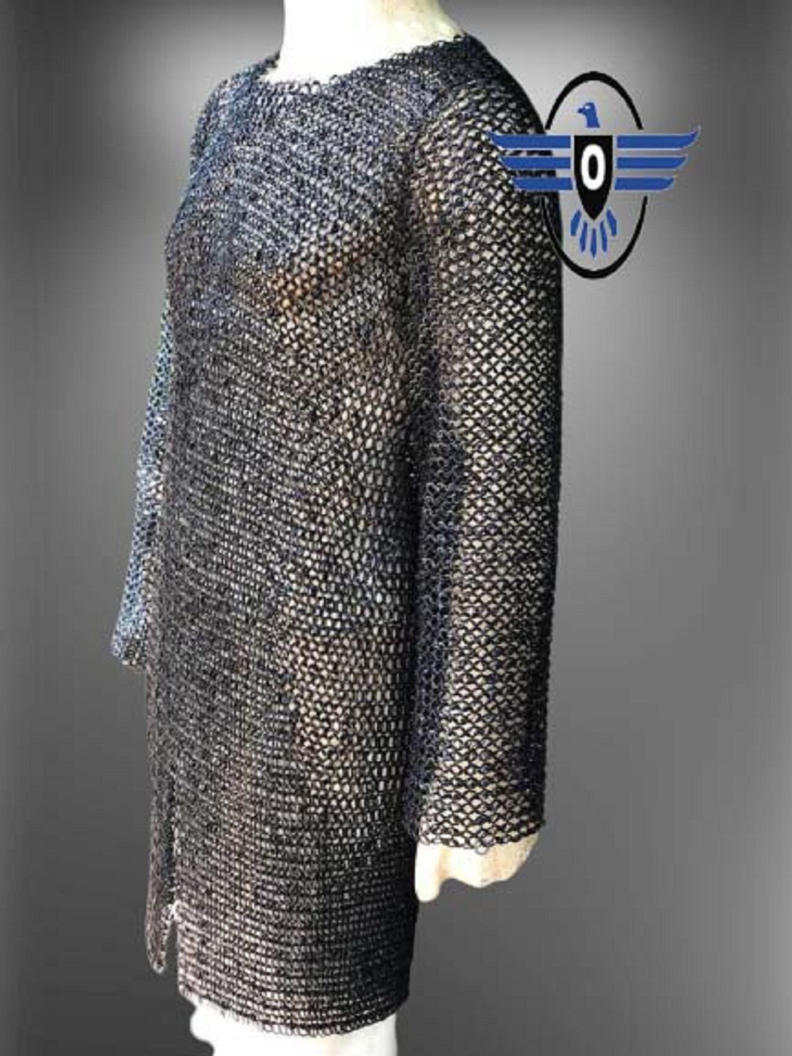 chainmail print t shirt