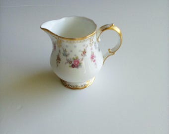 Royal Crown Derby, Royal Antoinette, Trinket Dish and Pot Vase