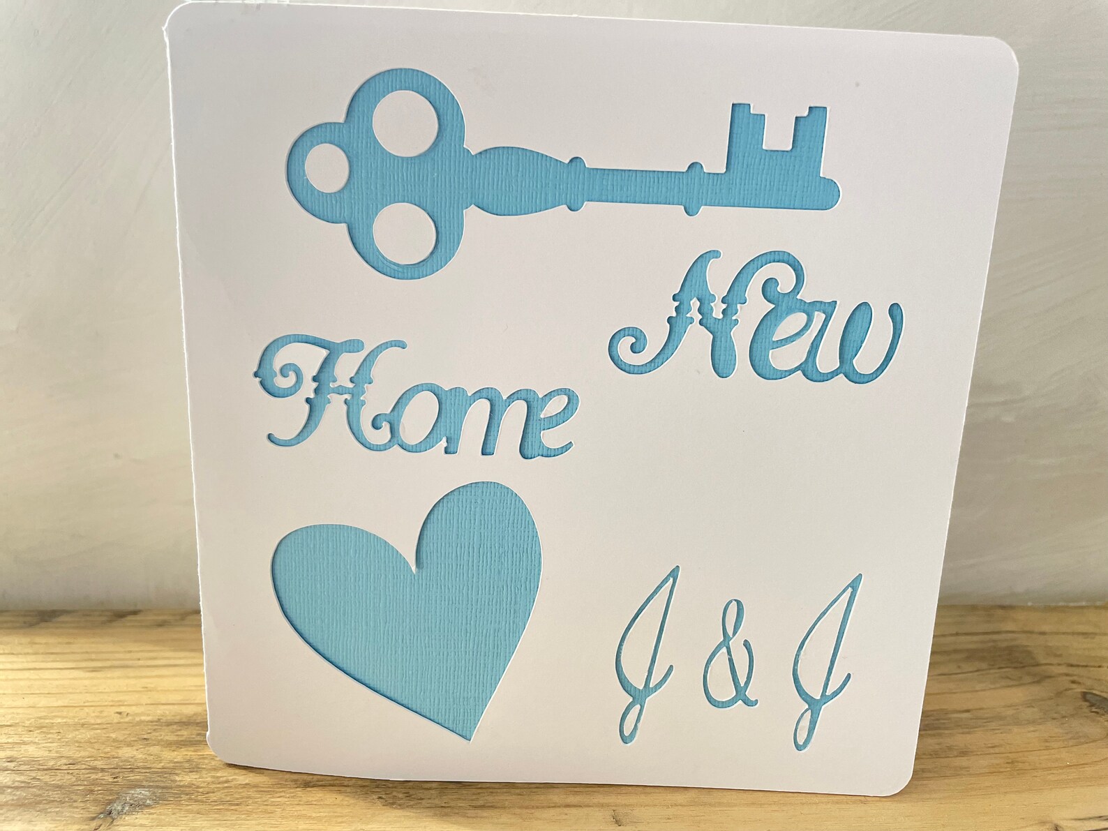 Personalised New Home Card Key To The Door Greeting Card Etsy