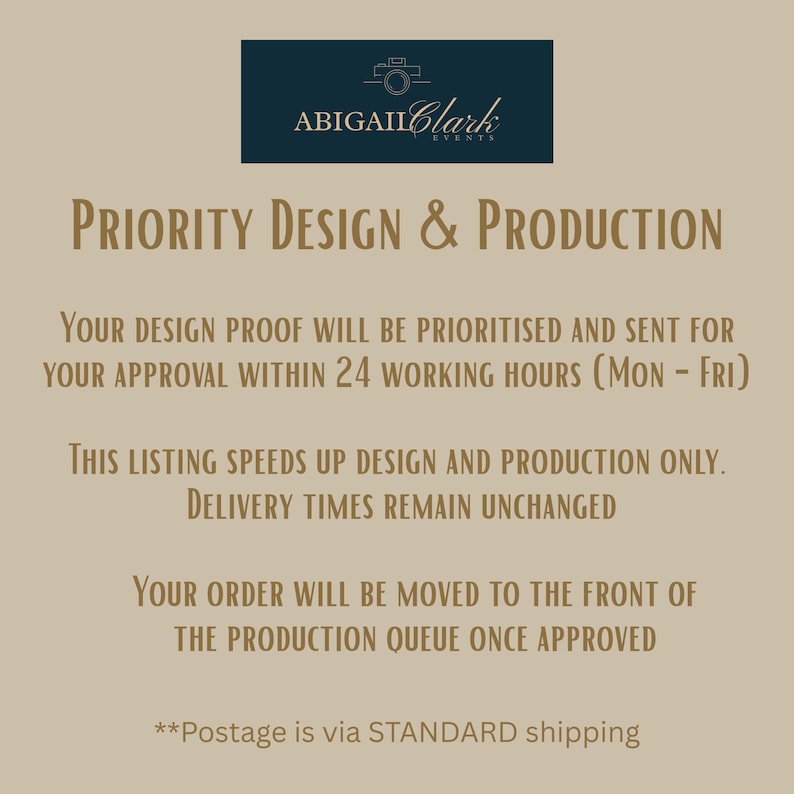 Rush My Order Priority Processing, Queue Jump Fast Order Service for Urgent Orders image 1