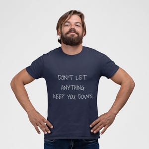 インスピレーションTシャツ、モチベーションシャツ、ポジティブバイブストップ、ユニセックスグラフィックTシャツ、励ましTシャツ 画像 9