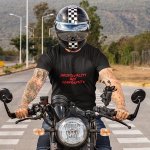 Individuality Not Conformity Graphic Tee - Rebellion Top image 7
