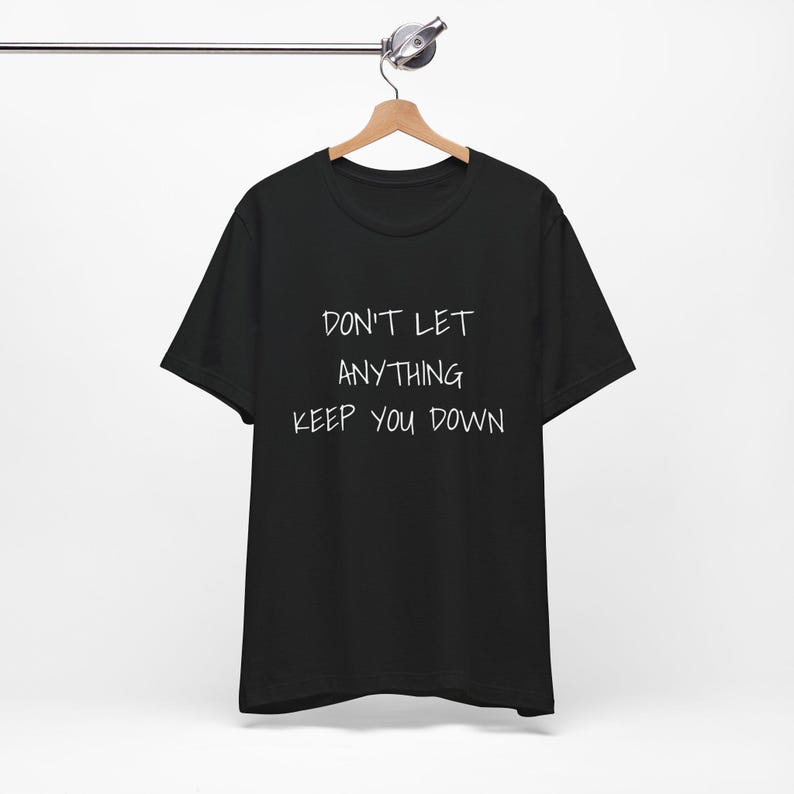 インスピレーションTシャツ、モチベーションシャツ、ポジティブバイブストップ、ユニセックスグラフィックTシャツ、励ましTシャツ 画像 14