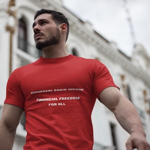 UBI Tee, Financial Freedom T-Shirt, Universal Basic Income Shirt, Activist Apparel, Economic Justice Top