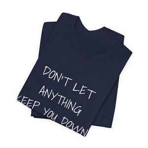 インスピレーションTシャツ、モチベーションシャツ、ポジティブバイブストップ、ユニセックスグラフィックTシャツ、励ましTシャツ 画像 12