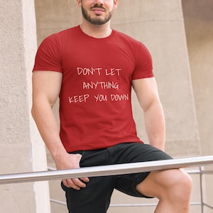 インスピレーションTシャツ、モチベーションシャツ、ポジティブバイブストップ、ユニセックスグラフィックTシャツ、励ましTシャツ 画像 1