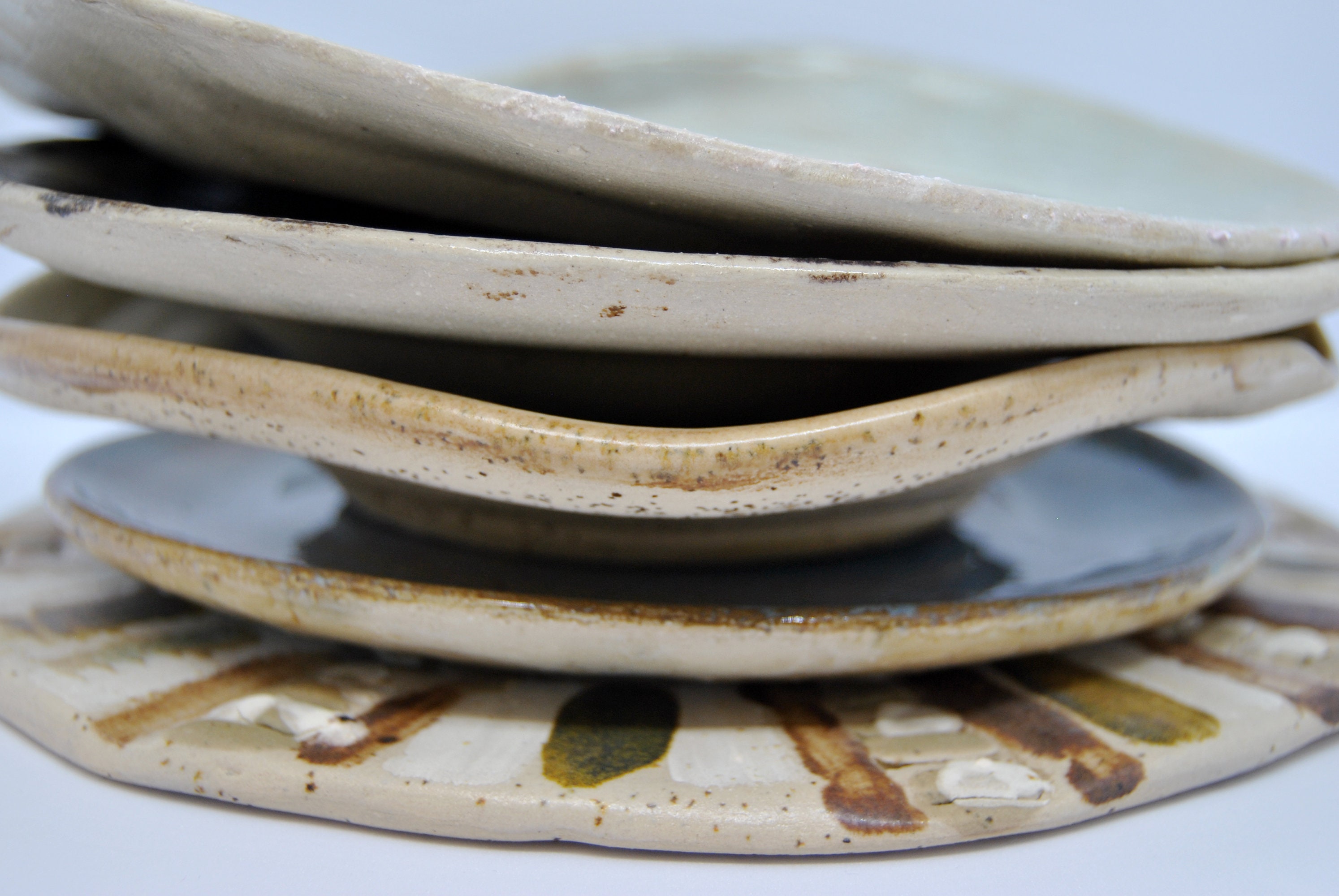 Ceramic plate handmade wall hanging rustical plate curated Etsy