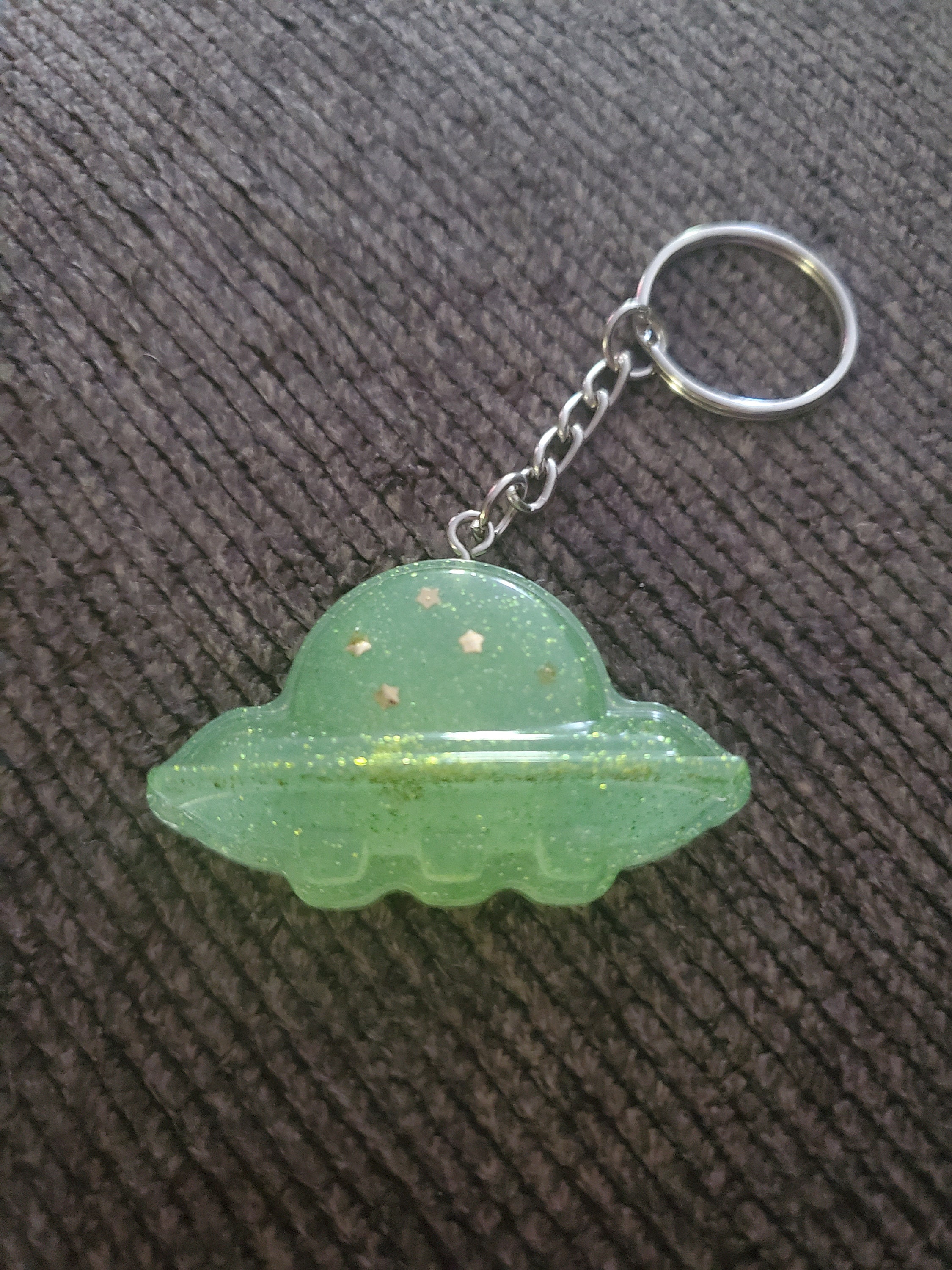 UFO Keychain Etsy