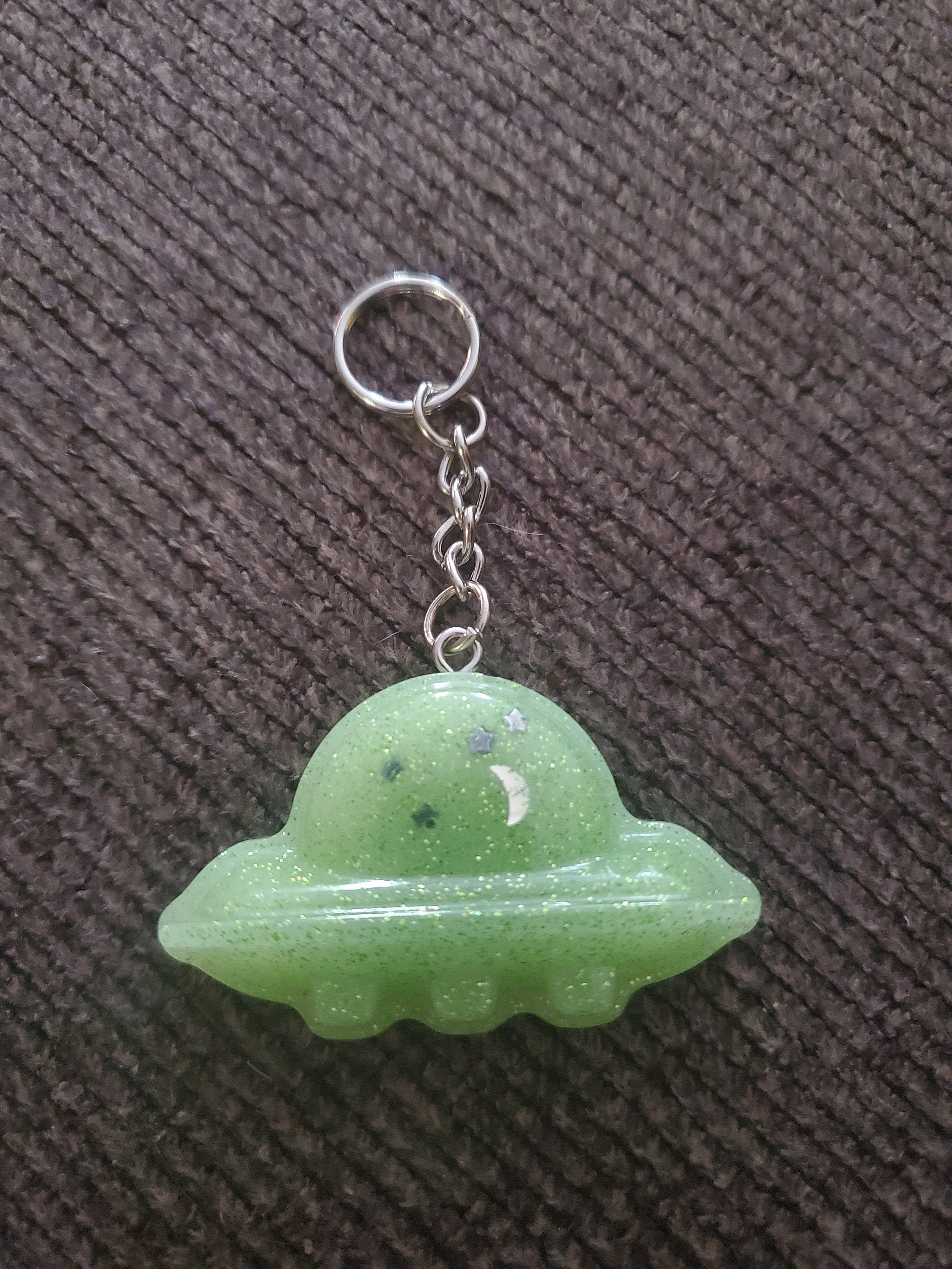 UFO Keychain Etsy