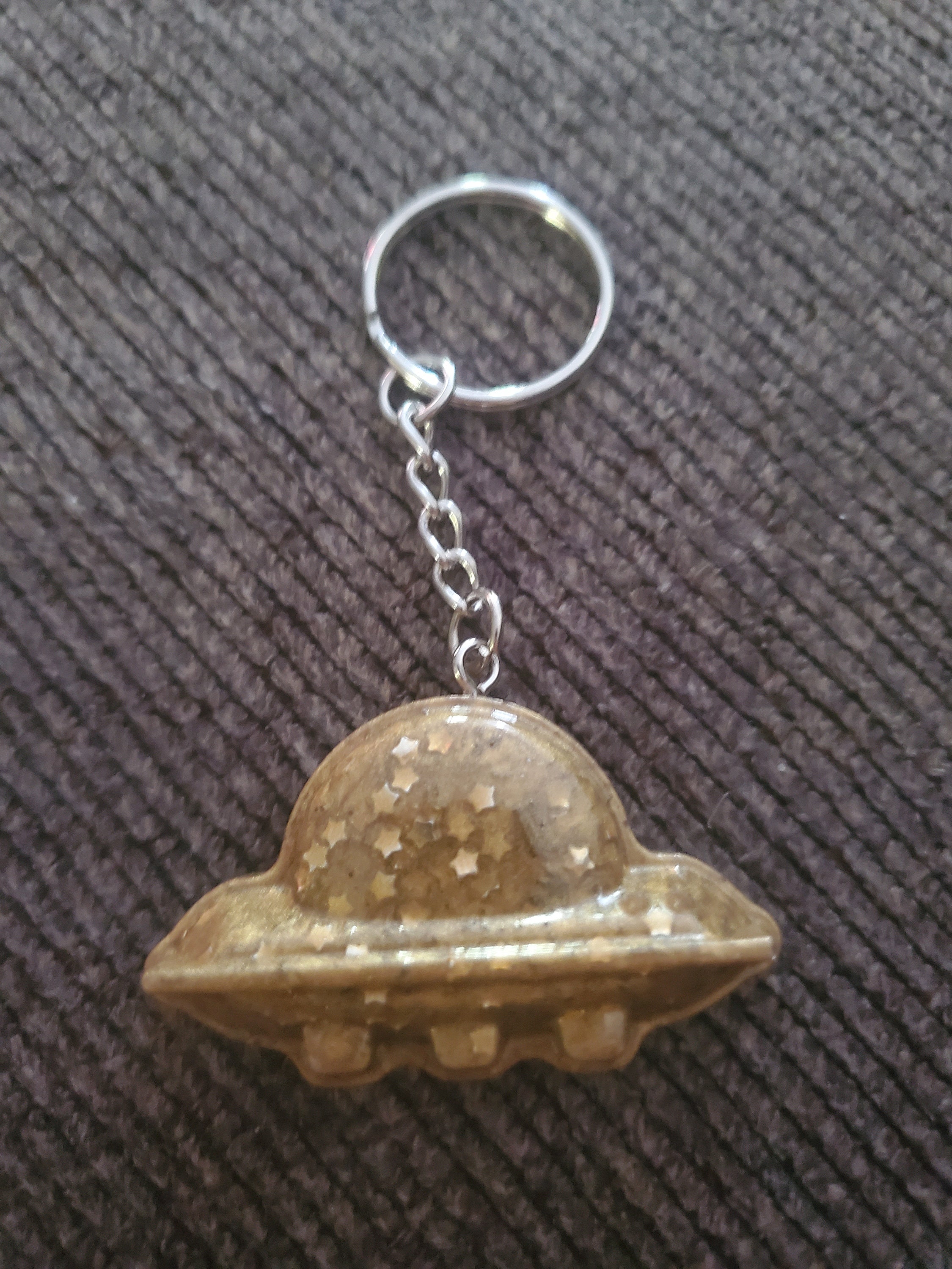 UFO Keychain Etsy