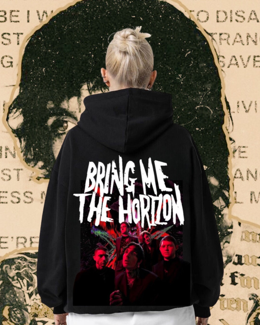 BMTH Hoodie Bring Me The Horizon Rock Doomed Pullover - Idolstore -  Merchandise And Collectibles