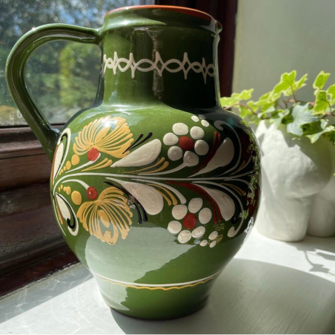 Portuguese Hand Painted Pottery Etsy