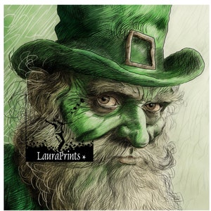 St. Patrick's Day Karte, 12 anspielende Bilder, digitaler Download, gratis Werbung