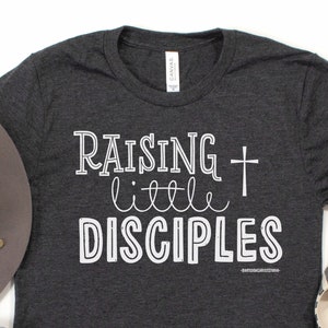 Aufzucht der kleinen Disciples Christian Cross Shirt