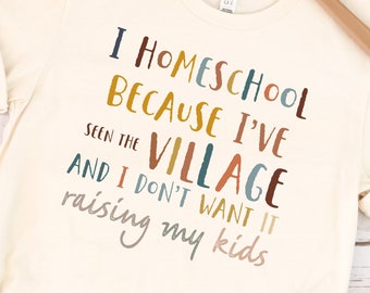 Homeschool Mom Shirt: Christlich vorsichtiges T-Shirt - Bella & Canvas