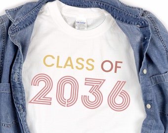 Klasse 2036 Wachsen Mit mir Shirt