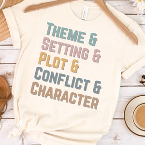 Literatur Professor Shirt, Leselehrer T-Shirt, Sprach Kunstlehrer Shirt, Kreatives Schreiben Lehrer Shirt, Schulbibliothekar Shirt
