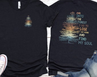 Forest Soul Graphic Tee: Hiking Camping Shirt