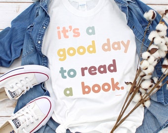 Camiseta para Bibliotecários: É um bom dia para ler!
