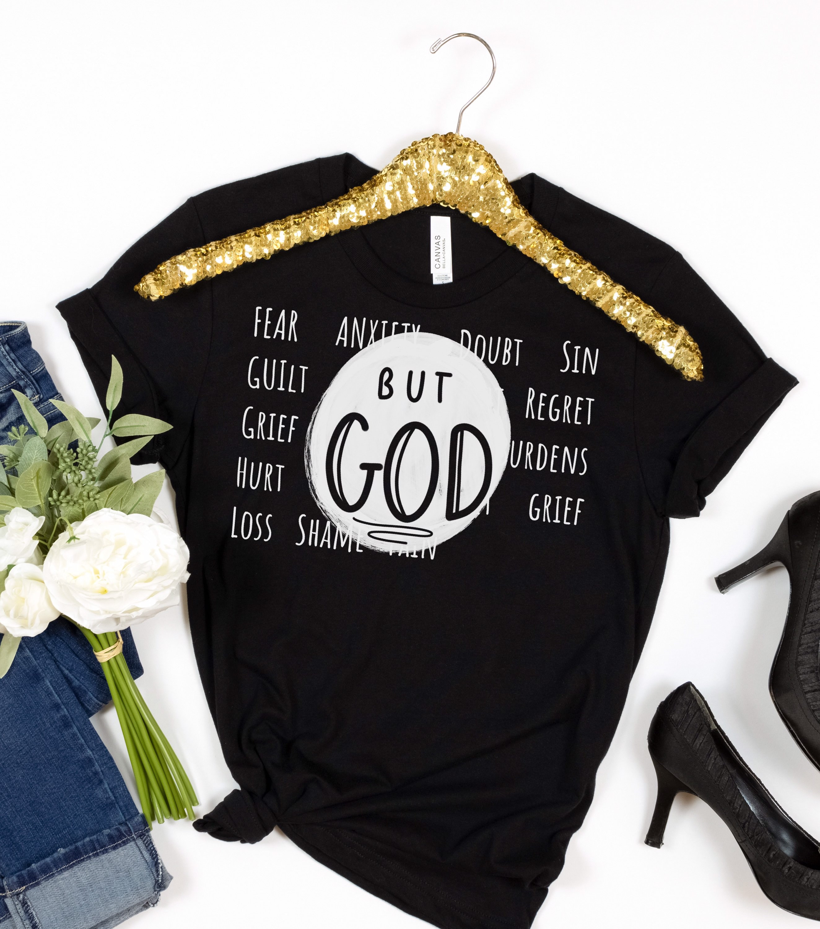 But...god But...god Shirt Christian Tee Christian T-shirt - Etsy UK