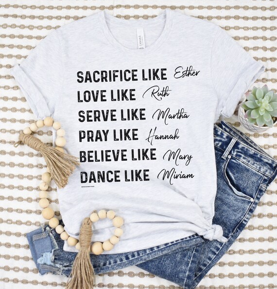 Christian shirts for on sale women