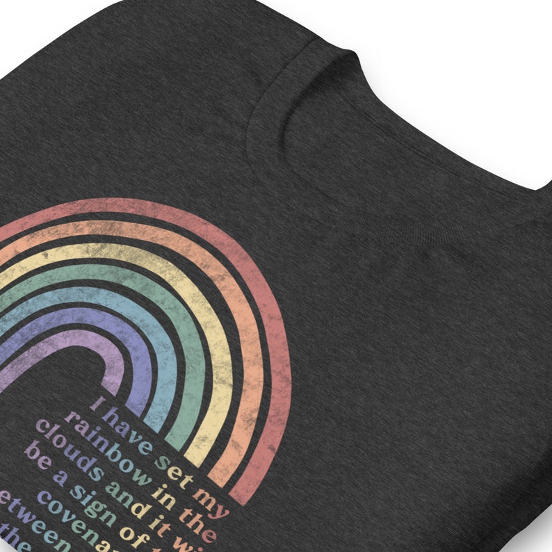 Genesis 9:13 Shirt, Christian Rainbow Shirt, God’s Promise Tee, God’s Covenant TShirt