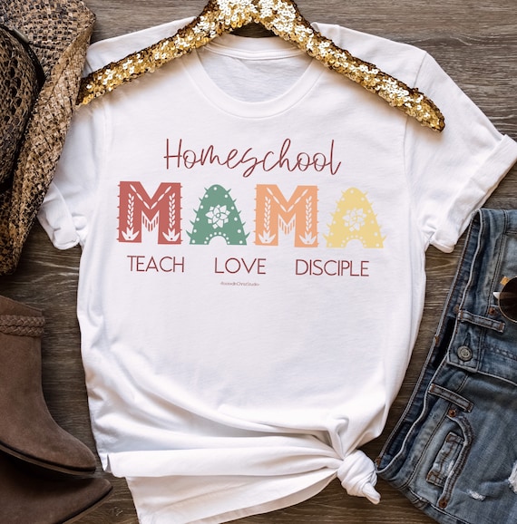 Homeschool Mama Christian Sweatshirt Homeschool Mama Christian Sweatshirt