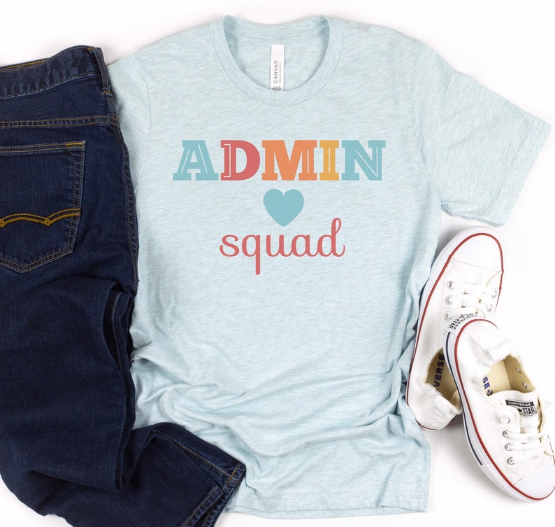 Admin Squad Shirt, School Admin Shirt, School Admin Tee, Principal Shirt, Principal Tee, Assistant Principal Shirt image 5