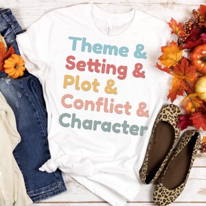 Reading Teacher T-Shirt, Language Arts Teacher Shirt, Creative Writing Teacher Shirt, School Librarian Shirt, Love Reading