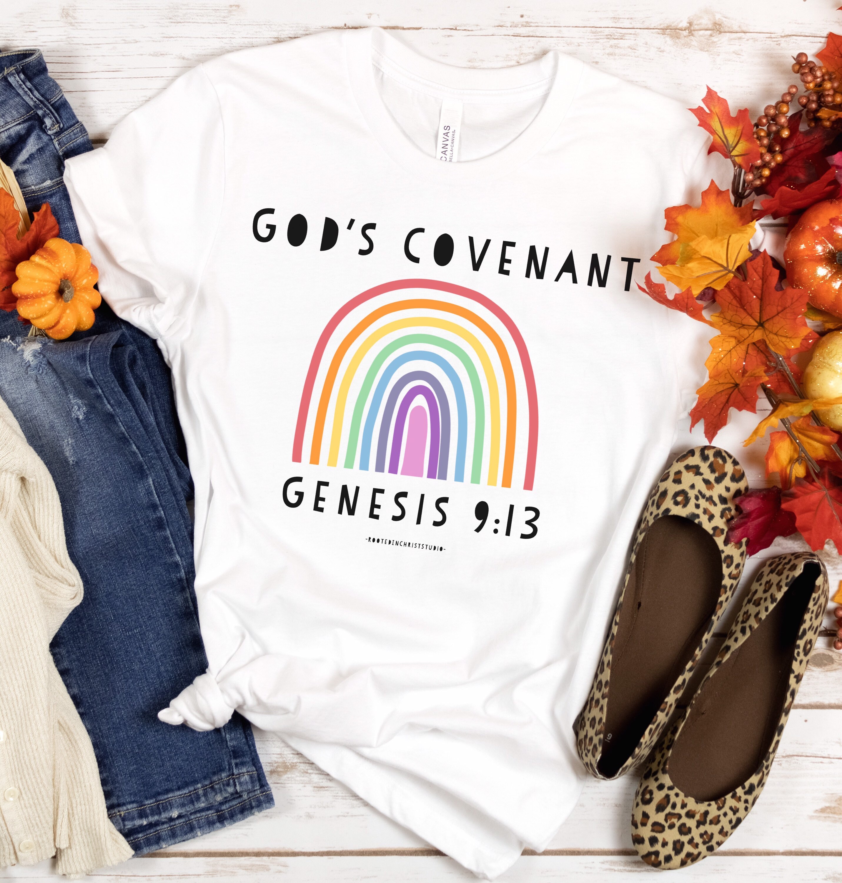 Gods Covenant Genesis 9:13 Shirt 