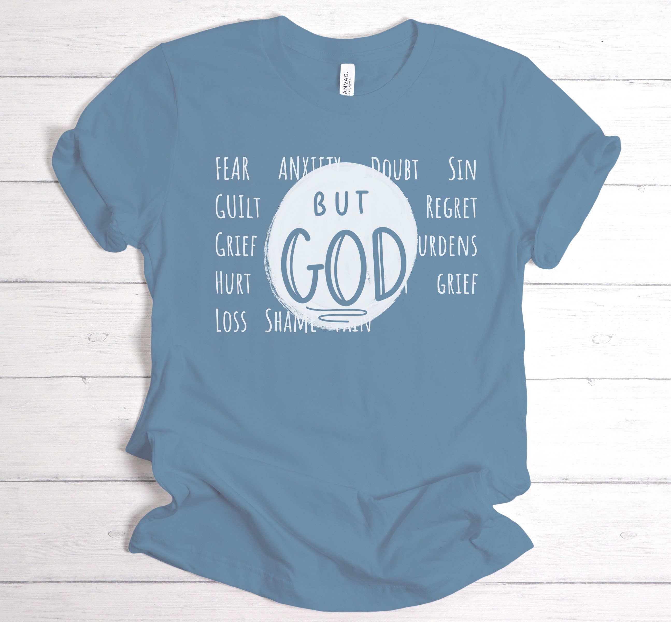 But...god But...god Shirt Christian Tee Christian T-shirt - Etsy UK