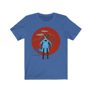 Kitty Samurai - Catmurai - Jersey Short Sleeve T-Shirt Unique Graphic Martial Arts