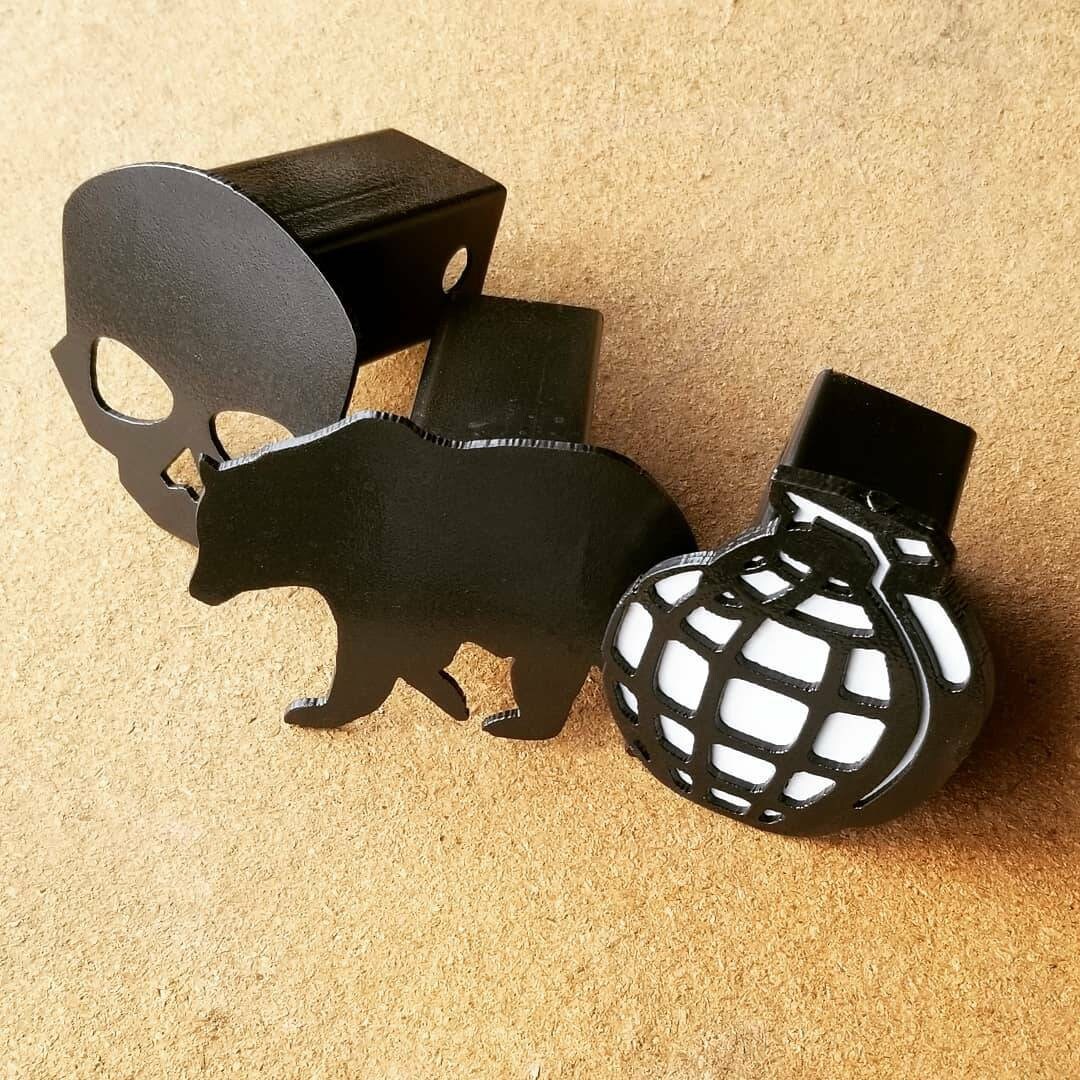 Tow Hitch Coverskull, Bear, Grenade Etsy