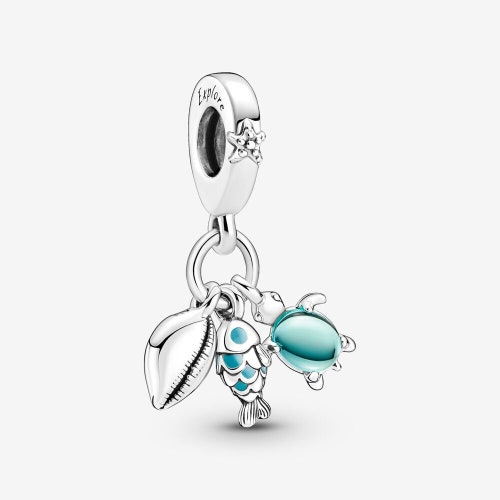 New Genuine Pandora Charm Fish Sea & 791697C01 - Australia