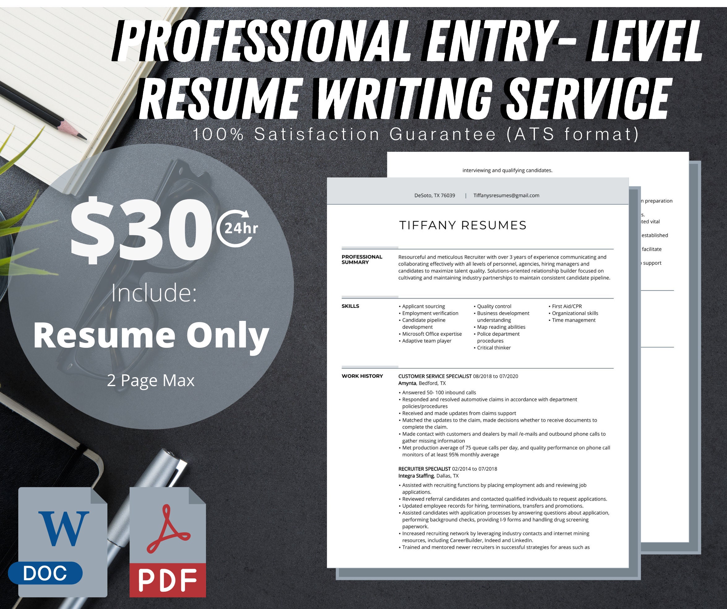 Learn Exactly How I Improved Order a professional resume online ResumeGets In 2 Days