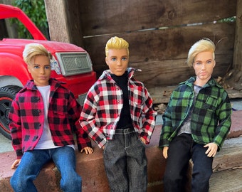 Lumberjack ken doll sales
