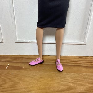 pink shoes for Fashion doll