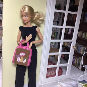 An assortment of handbags for 1/6 dolls