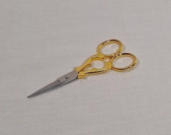 Tamsco® - Victorian Scissor 3.5" with Gold Handle