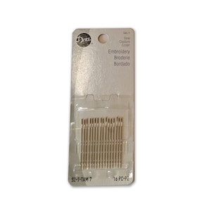 Dritz® Embroidery Needles Size 7 (16 PC)