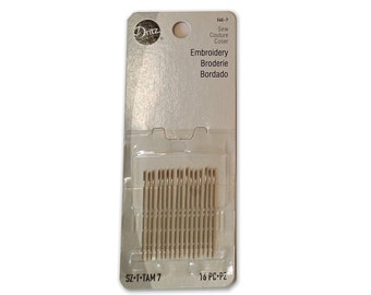 Dritz® Embroidery Needles Size 7 (16 PC)