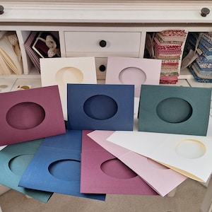 DIY-ontwerpkaartenset: knutselkarton met enveloppen