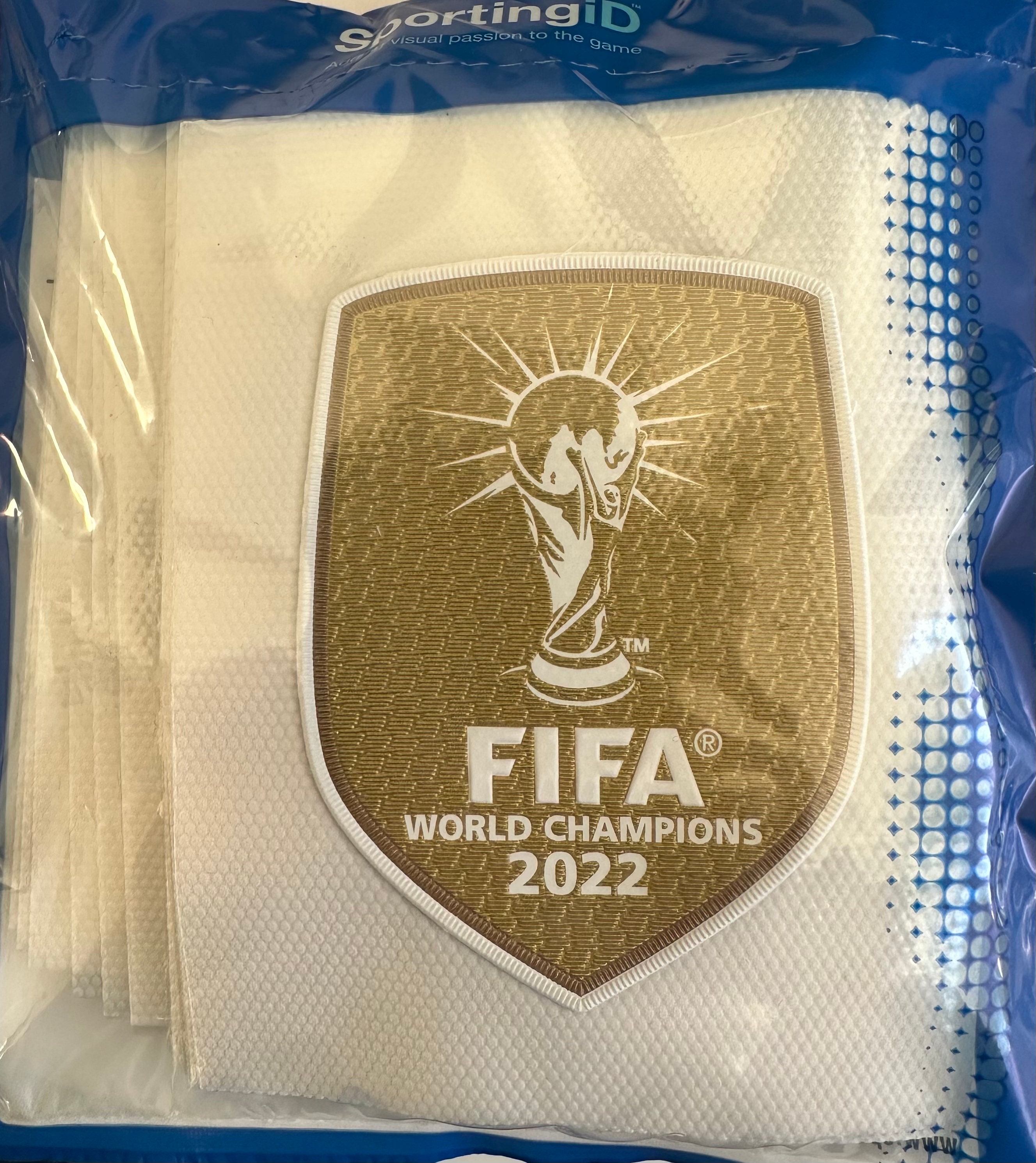 Fifa World Cup Champions 2022 Sleeve Badge OFFICIAL LICENSED - Etsy Denmark