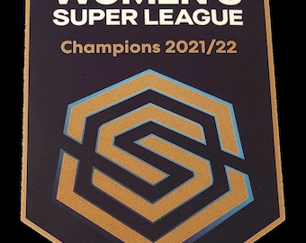 Barclays Women's OFFICIAL Super League Champions 21/22 Sleeve Badge
