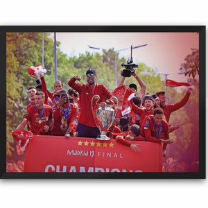 LFC Boss Bus | Liverpool FC Portrait - A3, A4 or A5 (Landscape Print)