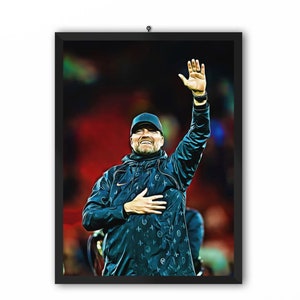 Jurgen Klopp (Liverpool FC) - LFC 2021/22 Celebration Portrait - A3, A4 or A5 Print